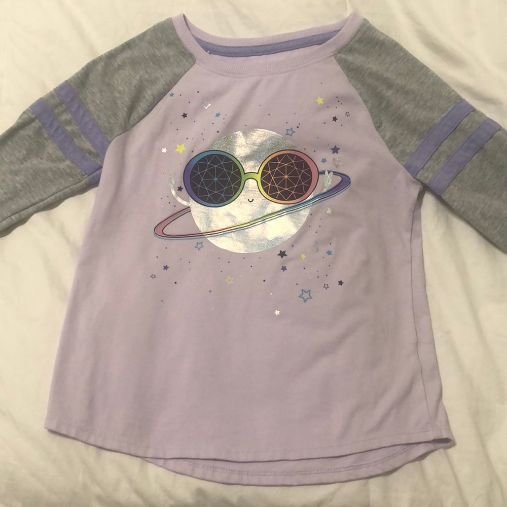3/4 Girls Space Shirt!